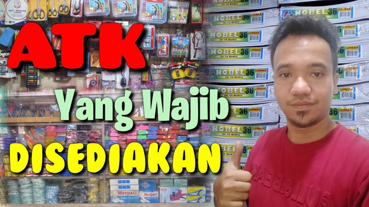 ALAT TULIS KANTOR (ATK)‼️YANG WAJIB DISEDIAKAN DI USAHA FOTOCOPY BAGI PEMULA