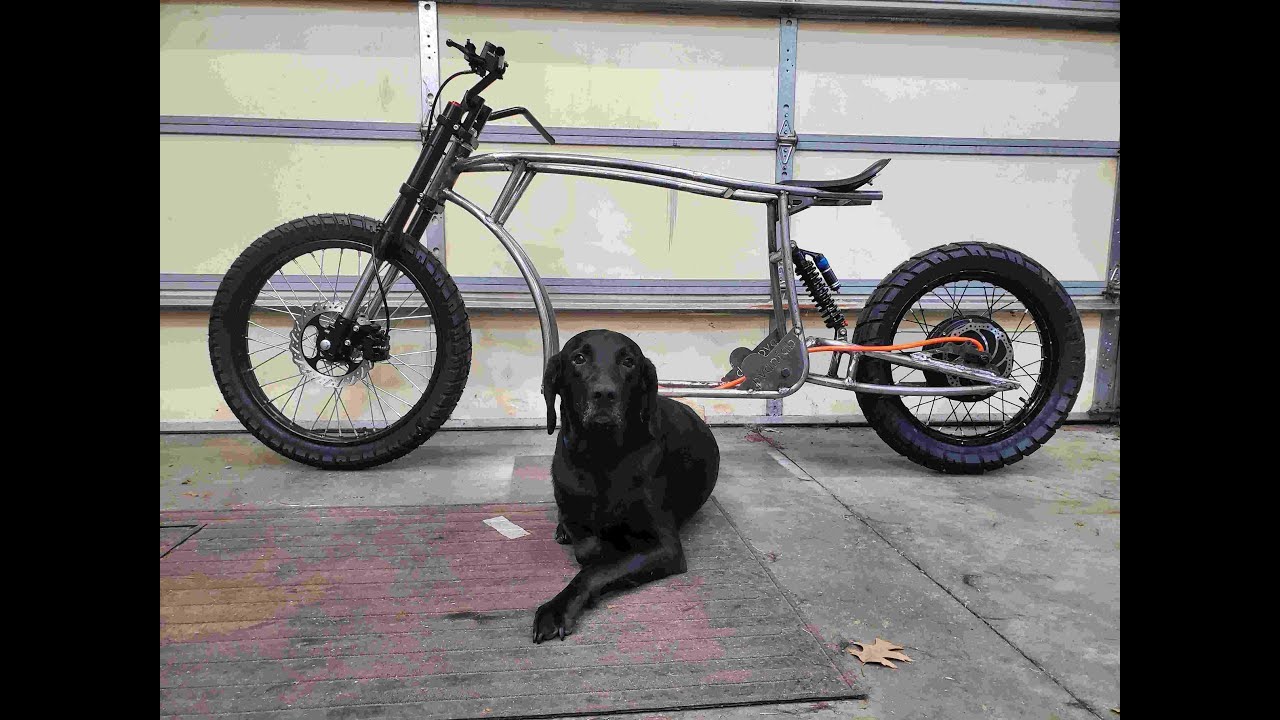 E Motorcycle Frame and swingarm build Part 2 - Test rides!!!