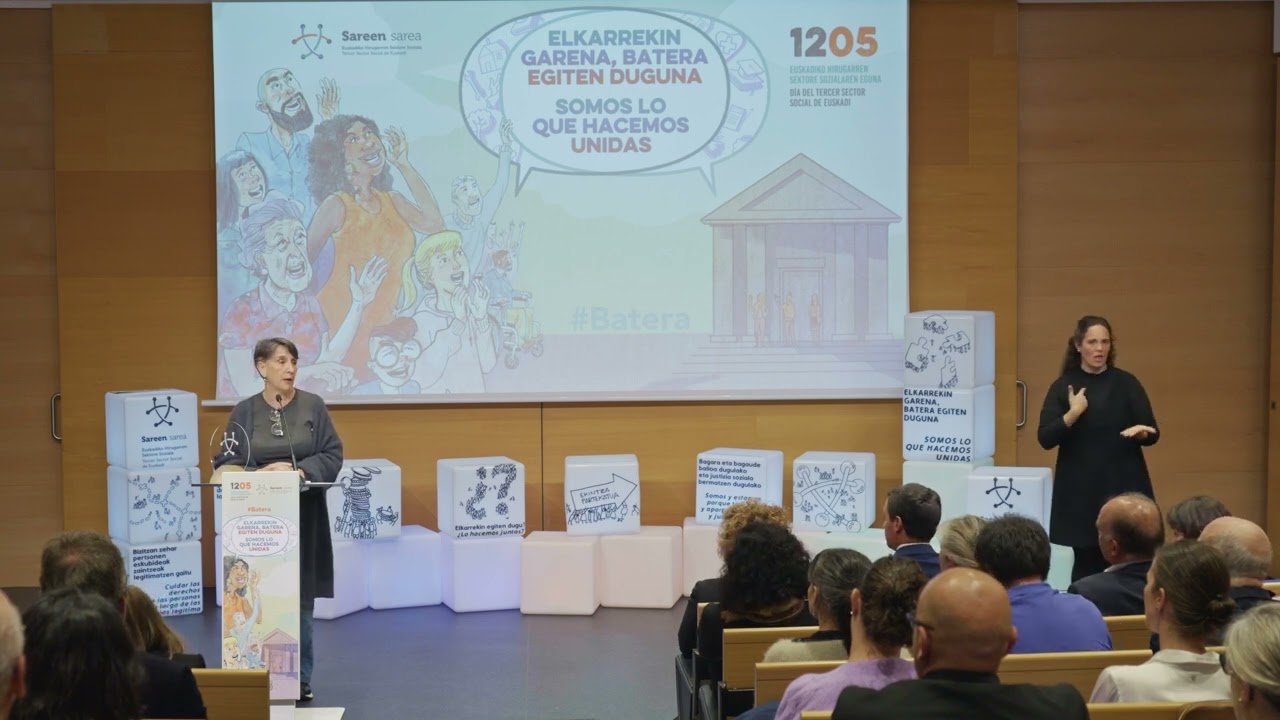 1205: Concha Claveroren hitzak, 2025eko Sareen Saria