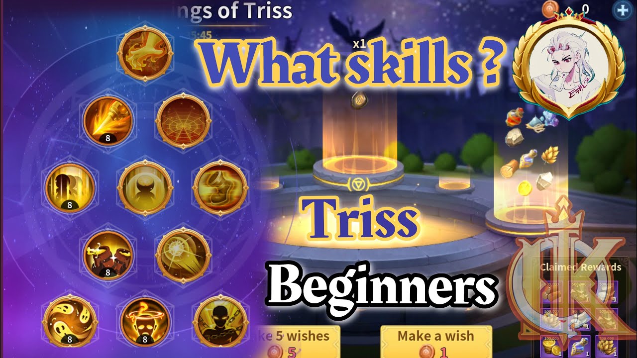 Infinity kingdom - Triss Event what skills to focus on