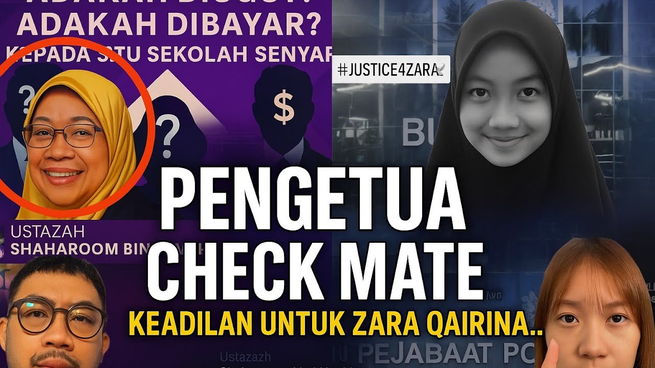 PENGETUA, PENOLONG KANAN HEM, WARDEN SEKOLAH ZARA QAIRINA AKHIRNYA DIGANTUNG TUGAS 