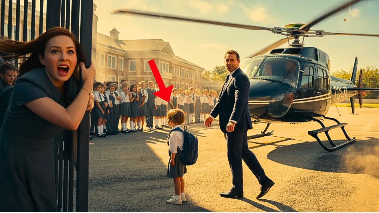 She Fled the Wedding Pregnant — Five Years Later, His Helicopter Landed at Her Child’s School