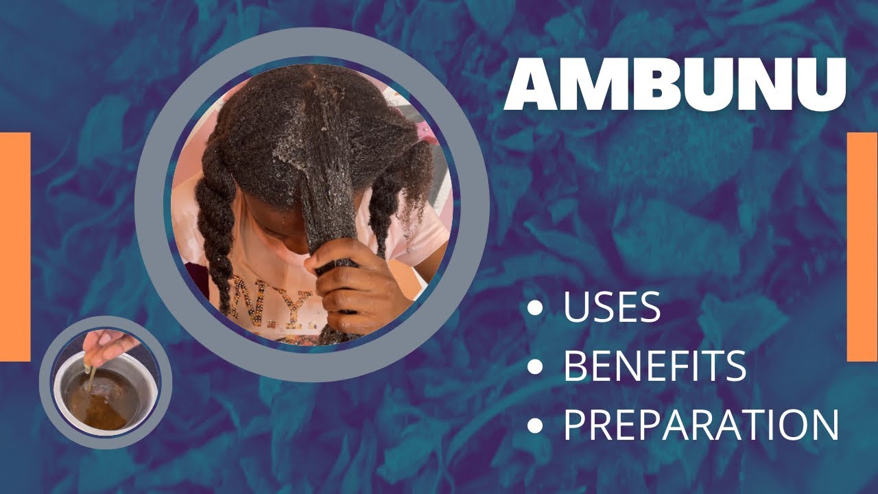 DIY Herbal detangler: Ambunu