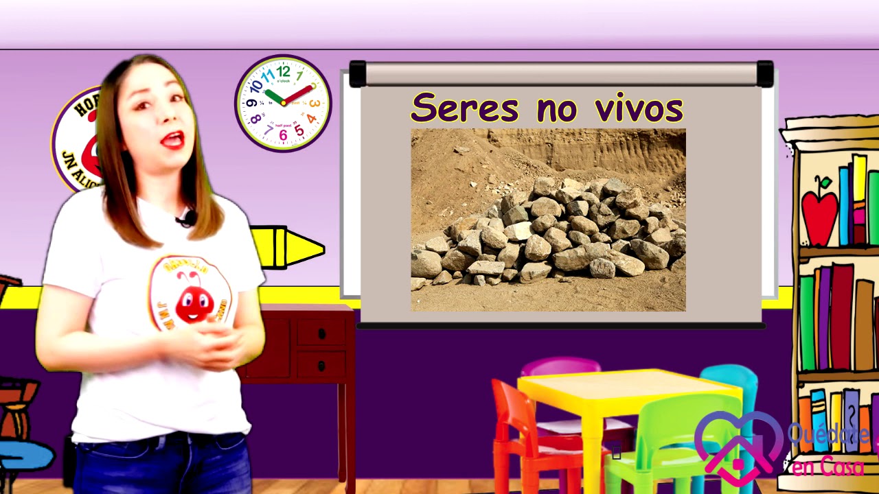 Seres Vivos y No Vivos para Preescolar 👩‍🏫 Clase Interactiva