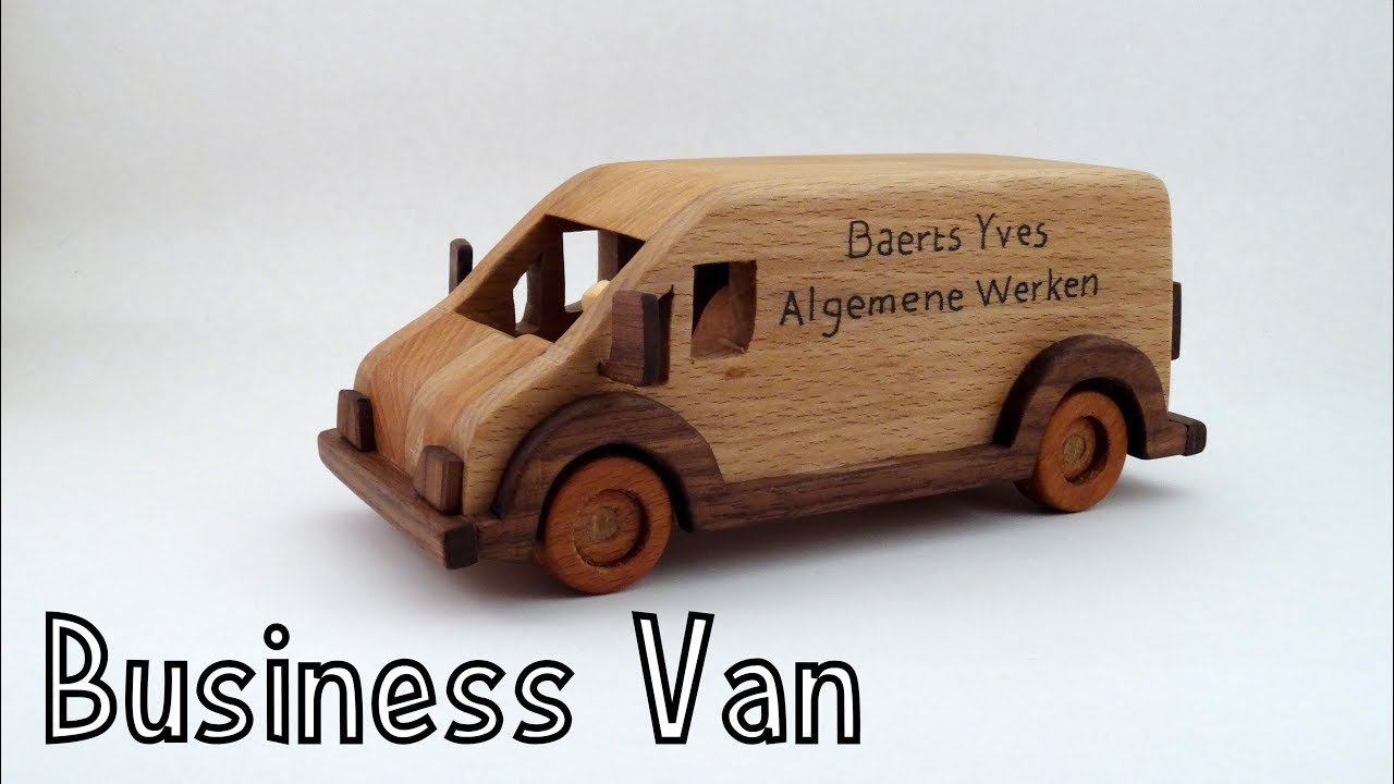 How To Make a Wooden Toy Citroën Jumper Van | Wooden Miniature - Wooden Creations