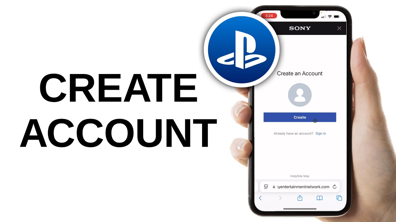 Как создать учетную запись PlayStation на мобильном устройстве