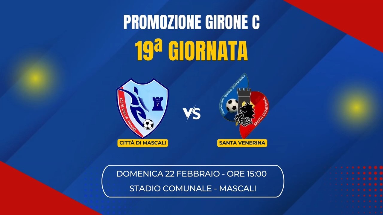 Mascali - Santa Venerina 1-3 [Promozione C 2025/26 - 19ª giornata]