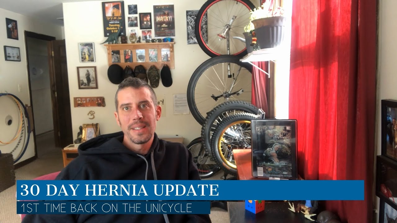 30 Day Hernia Update & 1st Ride Since Surgery