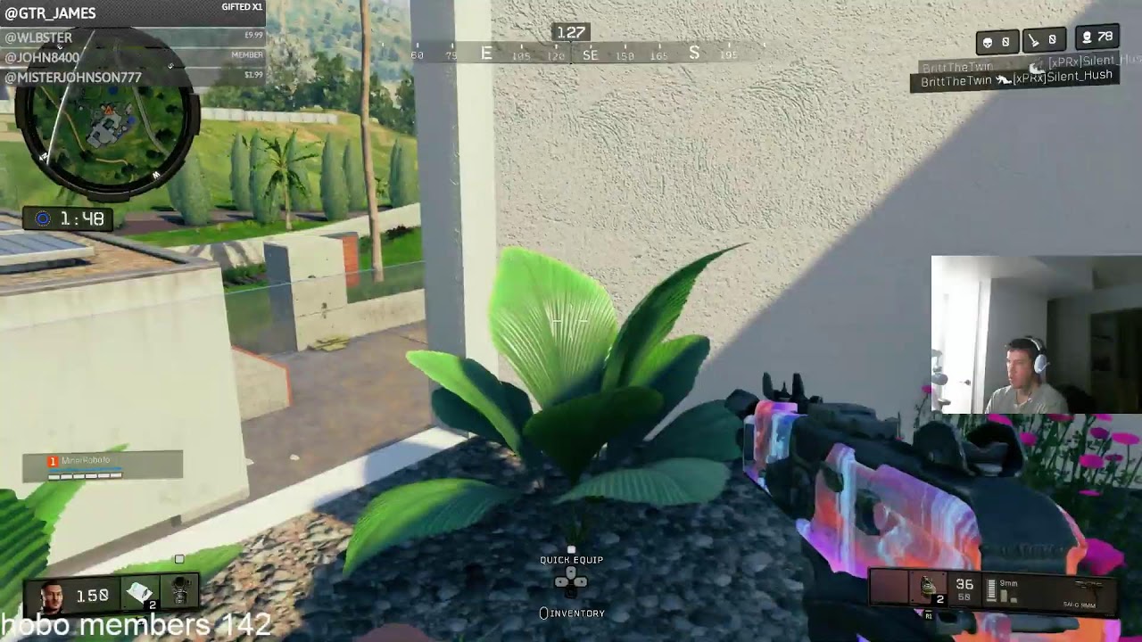 3000+ solo wins ,, Blackout 2 waiting room ,thorny thurzdai