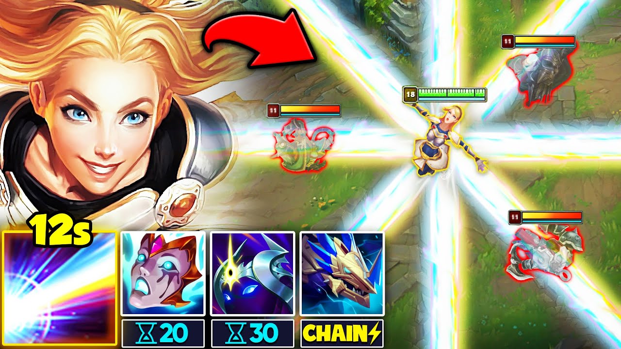 So I think this Max Haste Lux build might be a little broken...