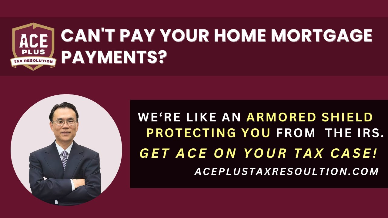 Can't Pay Your Home Mortgage Payments?