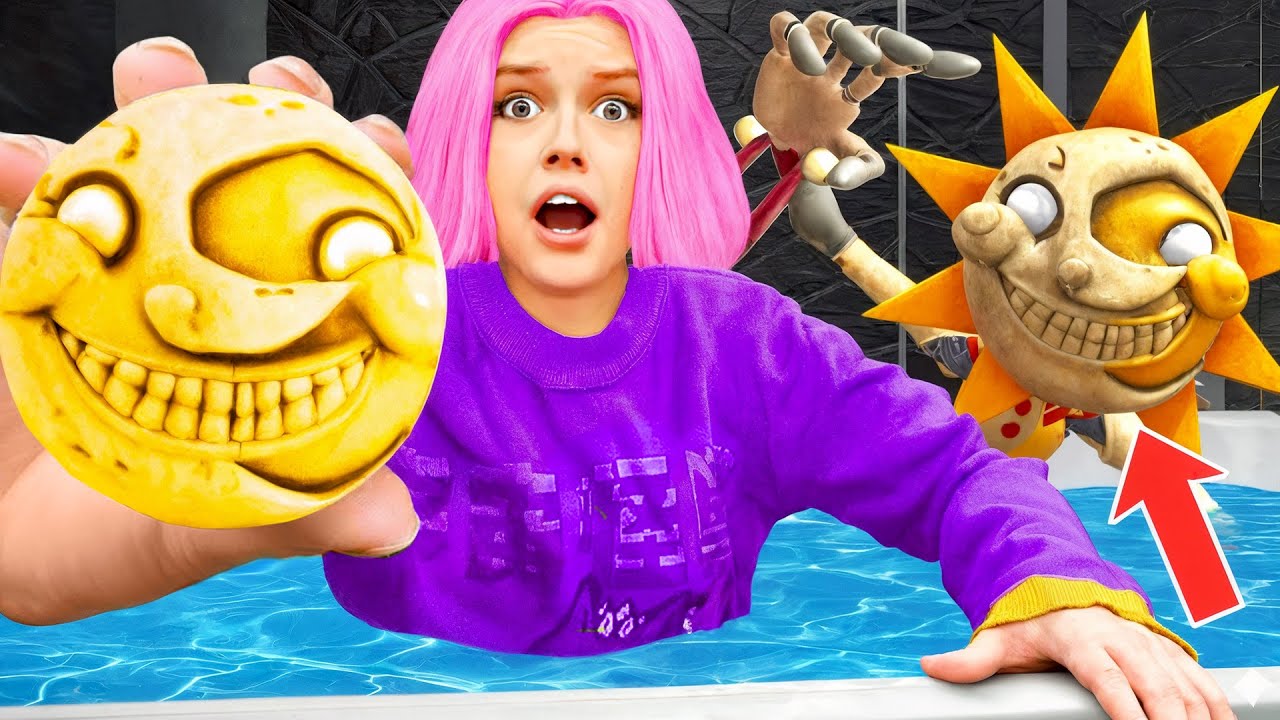 BENUTZE NICHT BADEBOMBEN SUN UND MOON'S ANIMATRONIC UM 3 AM MORGENS