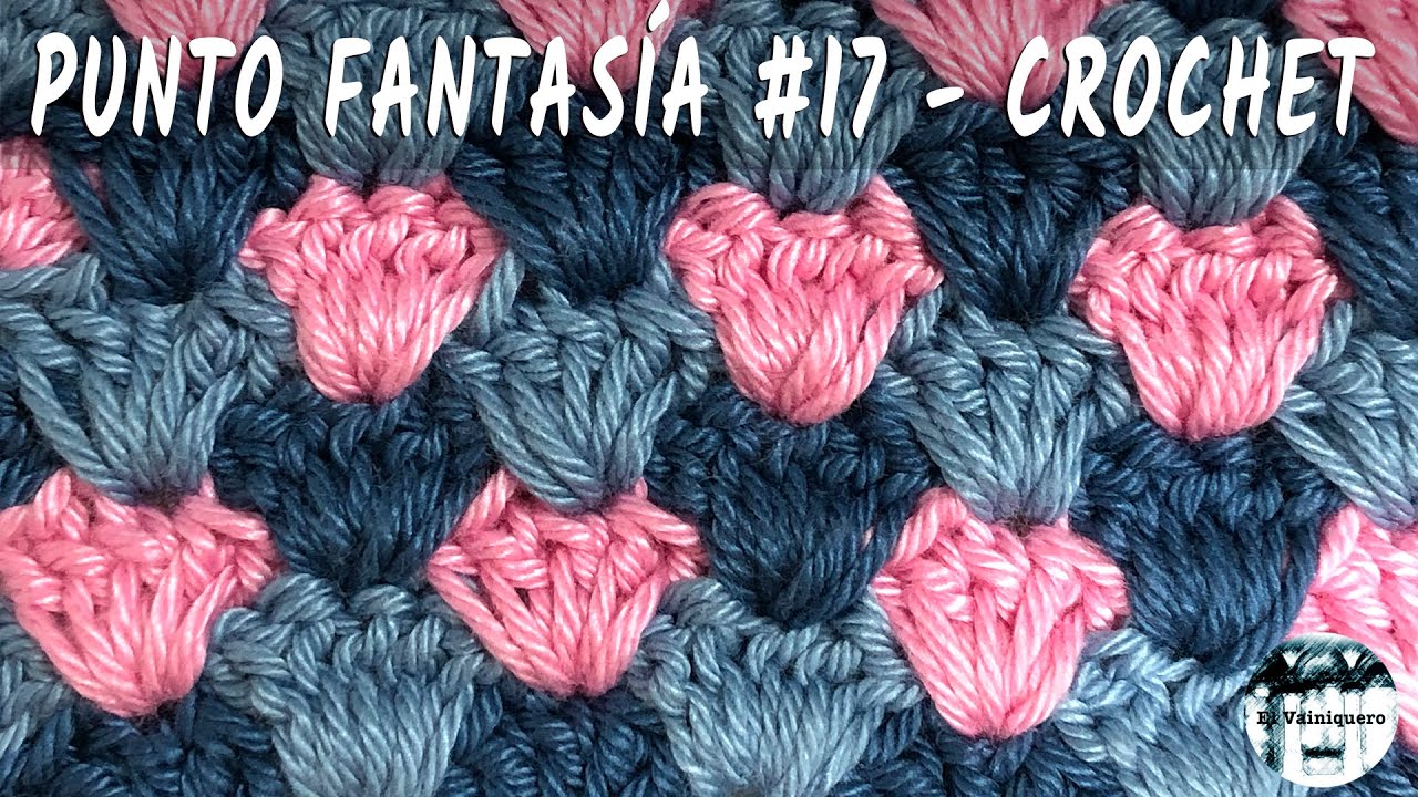 Fantasy stitch #17 - Crochet - Step by step tutorial