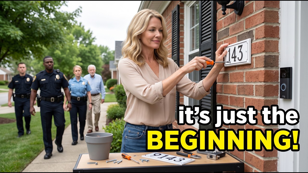 HOA Karen Switches My House Numbers - She Didn't Know That's a Felony & She'd Get Arrested