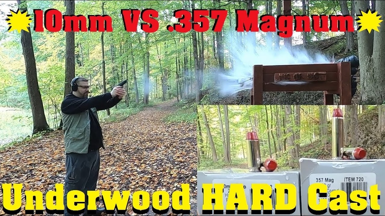 💥10mm VS .357 Magnum💥 Episode 8. Underwood HARD Cast
