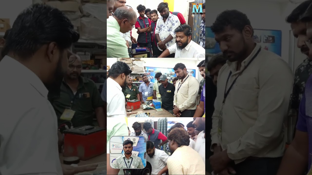 (B.E) Engineering student to Entrepreneur I #MMI EV Mechanic Course in Chennai I #studentprojects