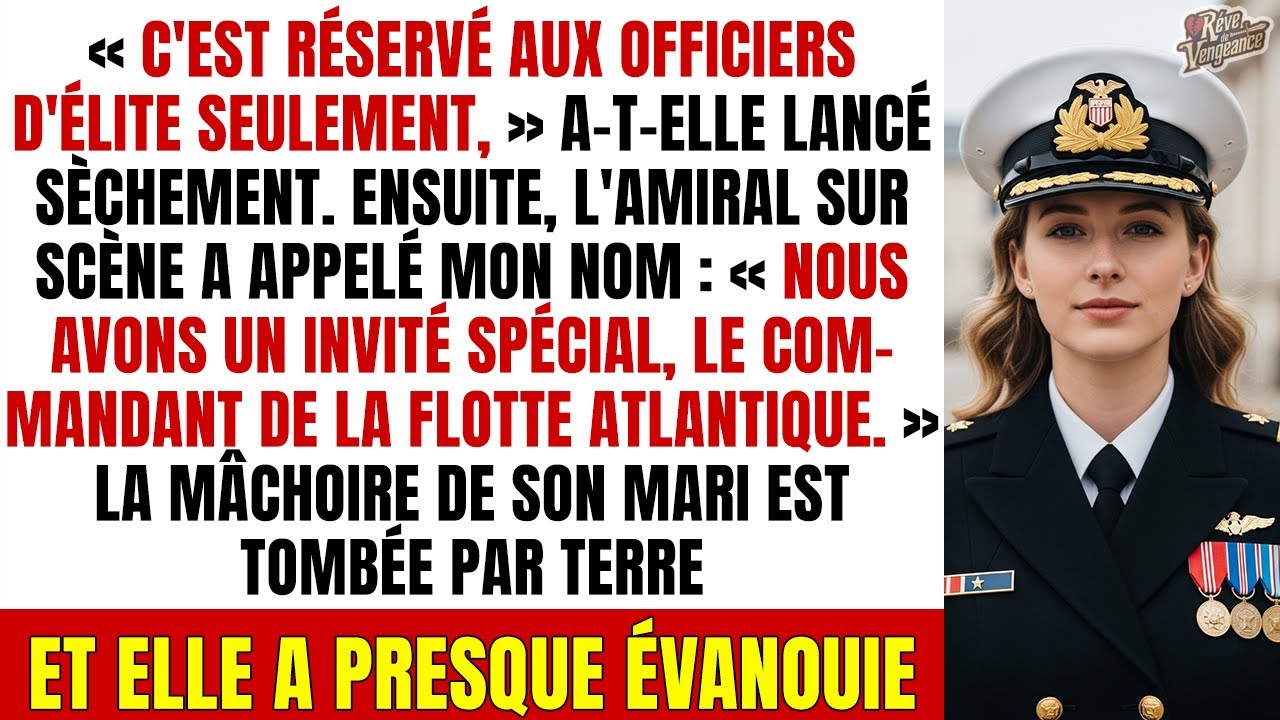 Ma sœur m’a jugée « indigne » d’assister à la promotion de son mari, officier de la Marine US