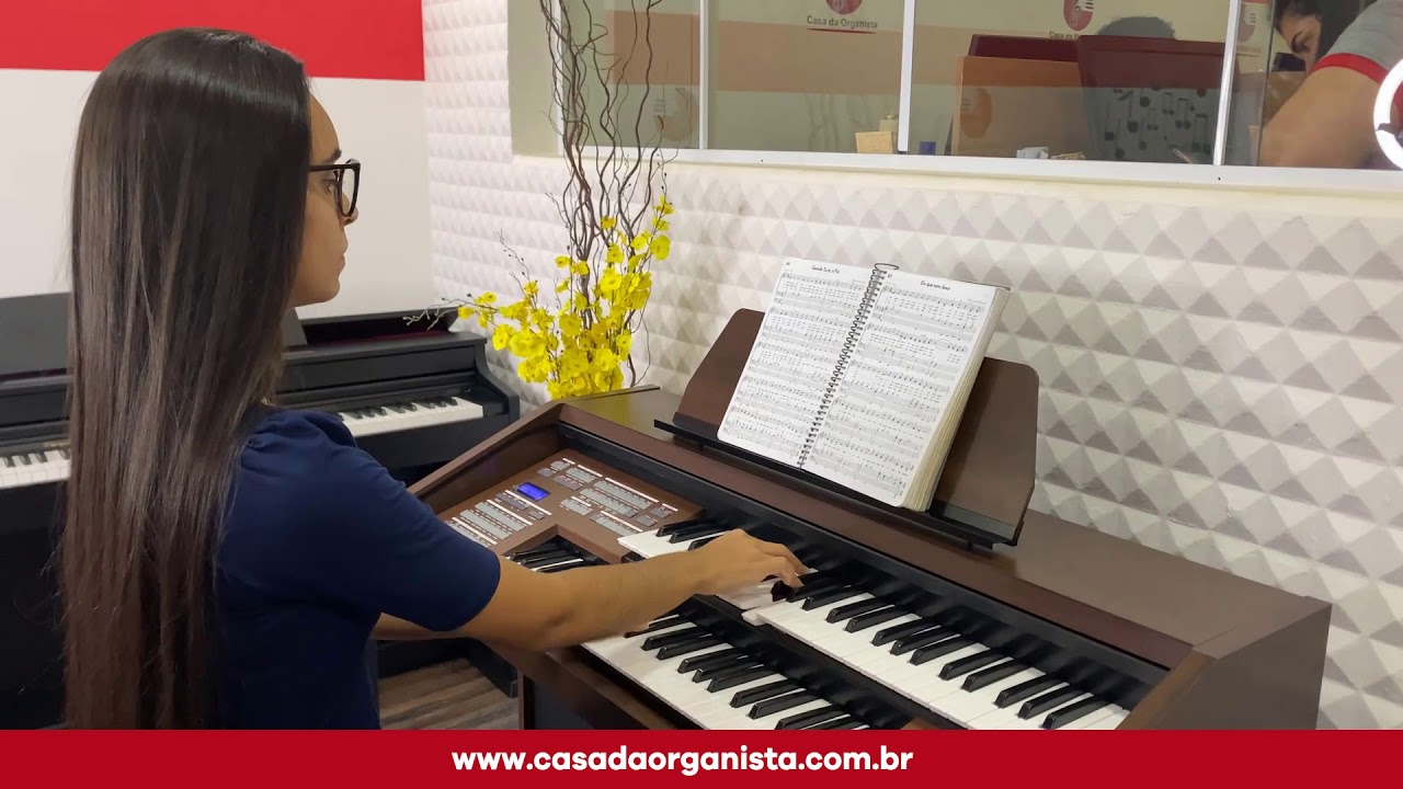 ORGANIST YX-3  - HINO 87 (HINÁRIO 5 CCB) - EIS QUE VEM JESUS - CASA DAS ORGANISTAS