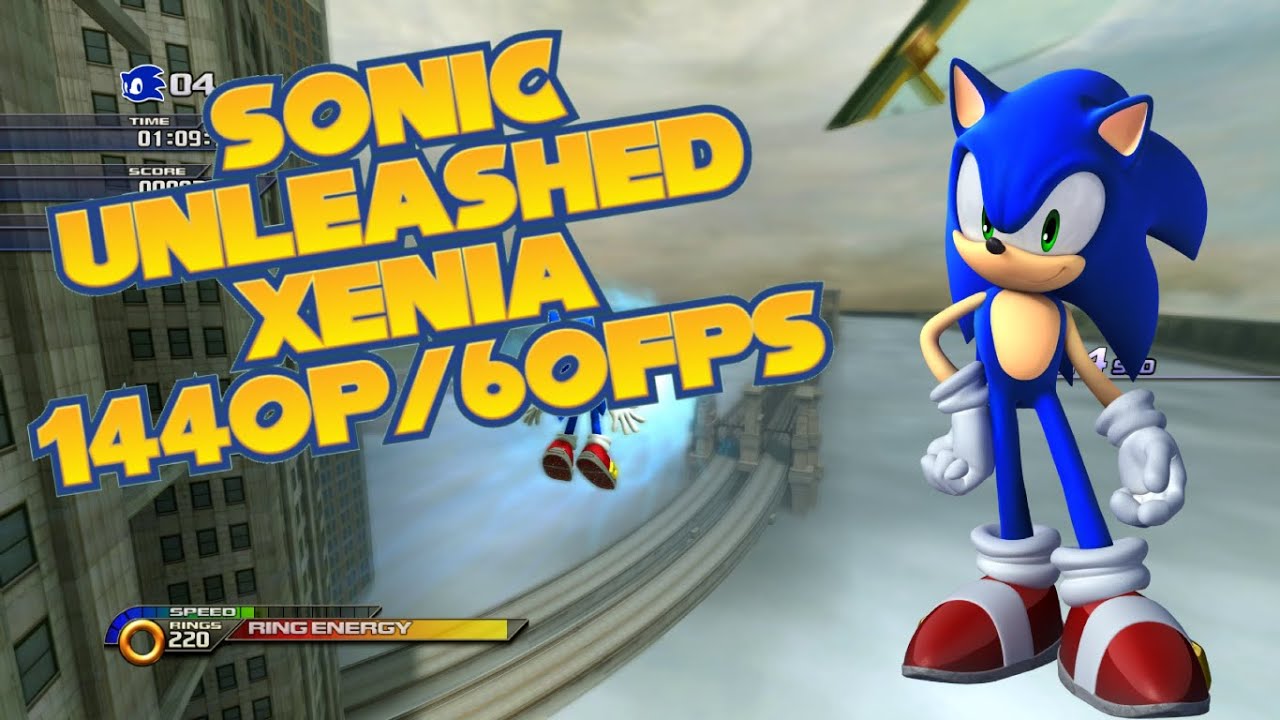 Sonic Unleashed PC/Xenia 1440P(Skyscraper Scamper Act 1)