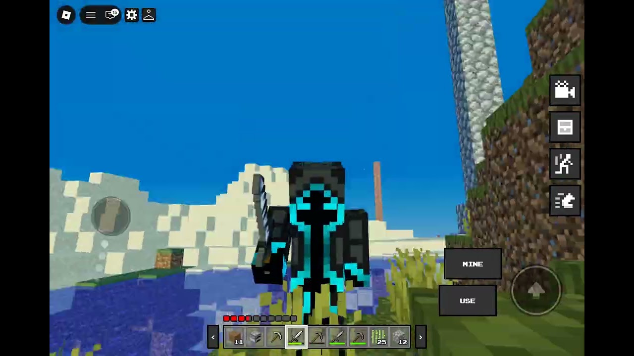Рейджу игроков в MineBlox