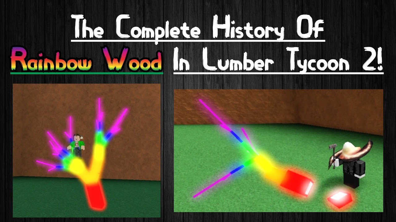 Полная история Радужного леса в Lumber Tycoon 2!