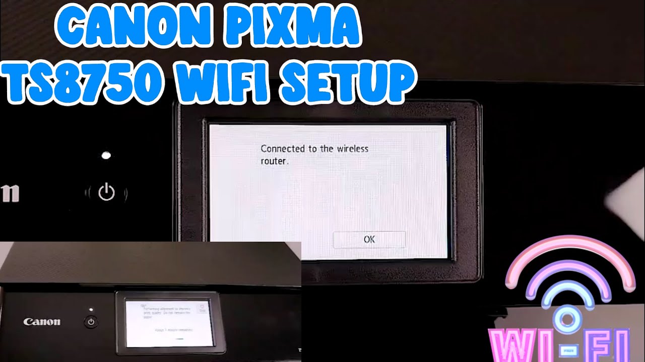 Canon Pixma TS8750: Простая настройка Wi-Fi и печать с телефона (быстрое руководство за 4 минуты)