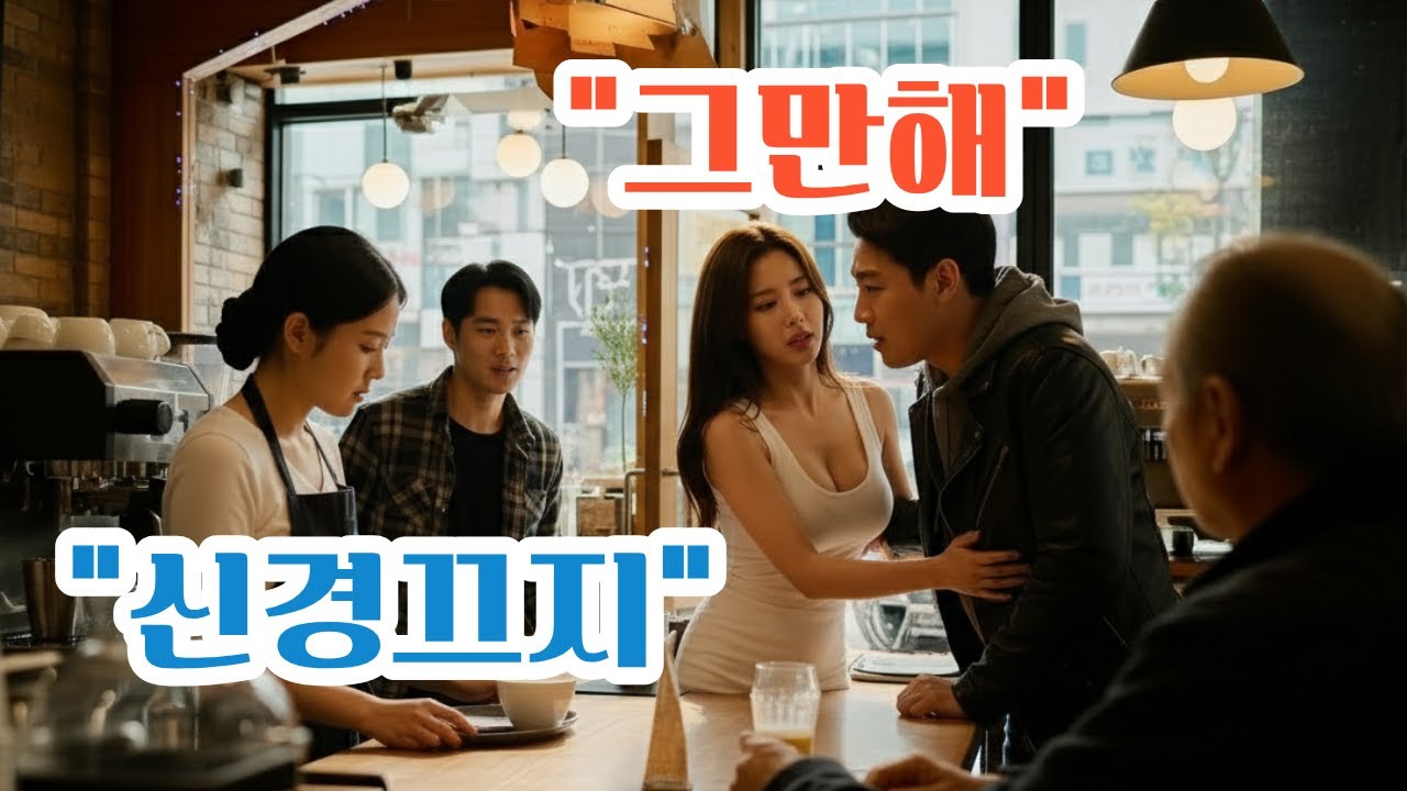 커피전문점에서 주문 늦다고 난동 부리던 조폭, 707특임대 여군 참교육   커피 한 잔 앞에서 인생이 바뀌다