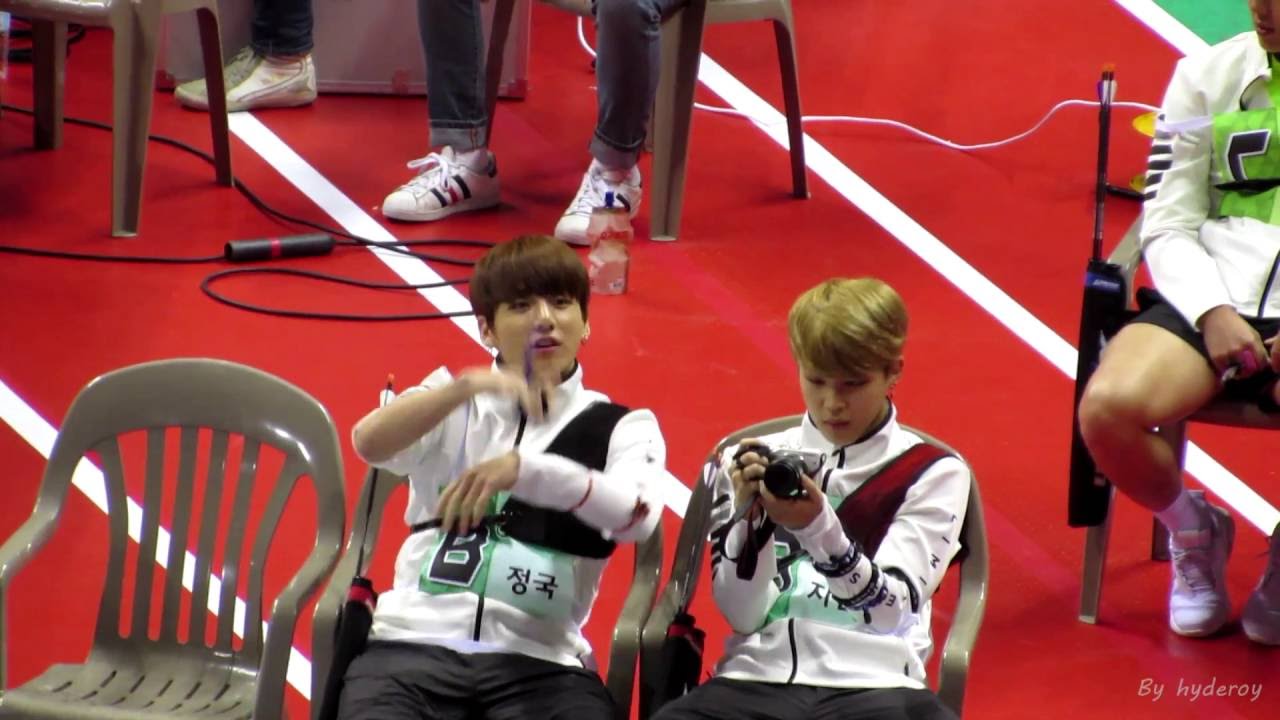 (Fancam)20160829-방탄소년단 BTS 아육대 정국 moment