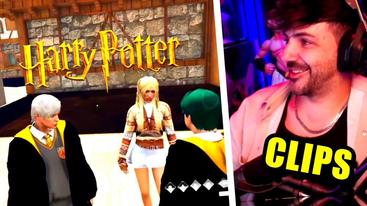 NEXXUZ REACCIONA MEJORES CLIPS DE HARRY POTTER GTA ROLEPLAY
