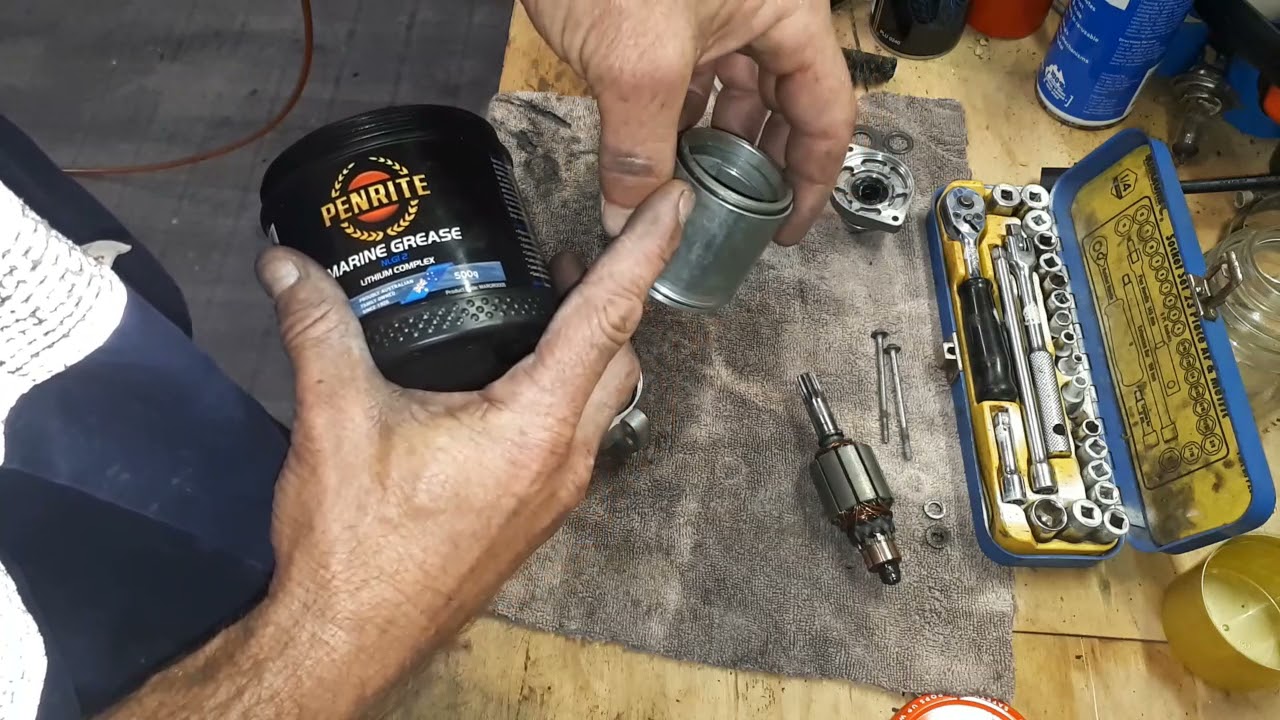 GasGas EC starter motor service