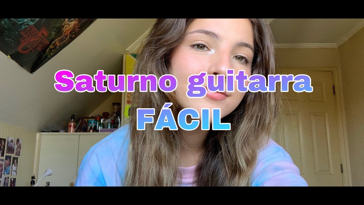 como tocar saturno en guitarra FACIL