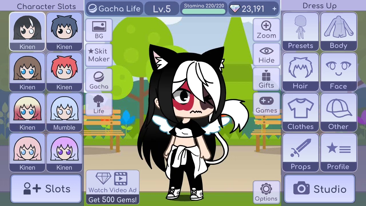 bug assustador do gacha 😰 Safira gc tube (gacha life)