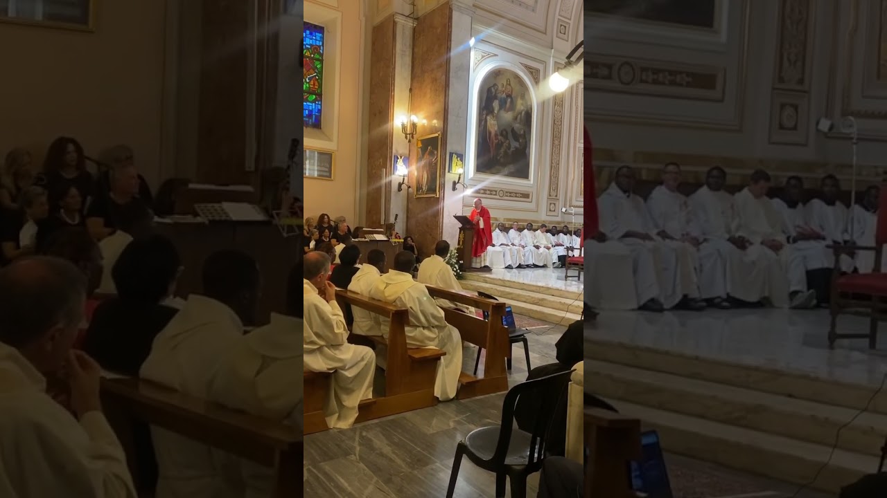 Parte del sermone di Mon S.E. Mons.Santo Marcian&ograve; durante lordinazione