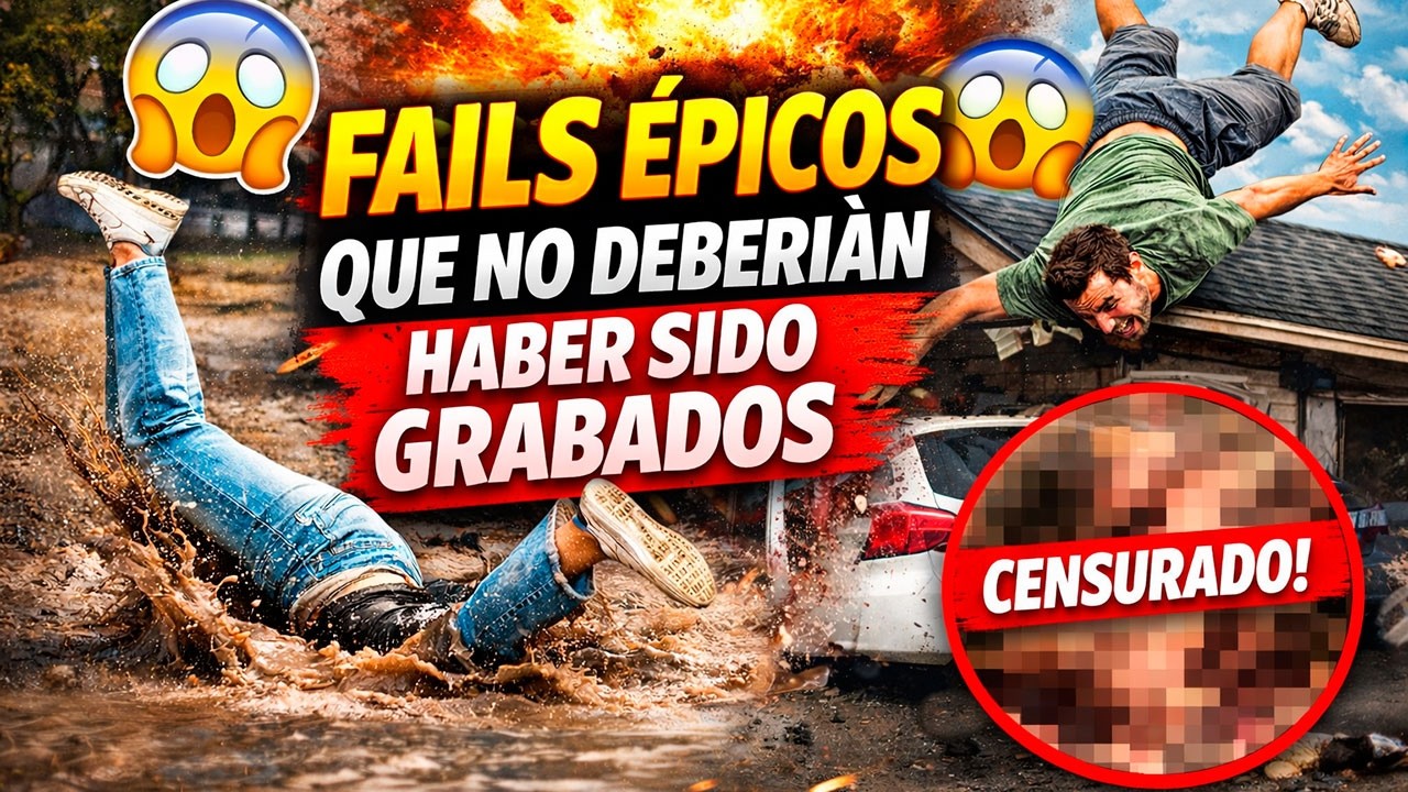 FAILS &Eacute;PICOS QUE NO DEBER&Iacute;AN HABER SIDO GRABADOS 📹