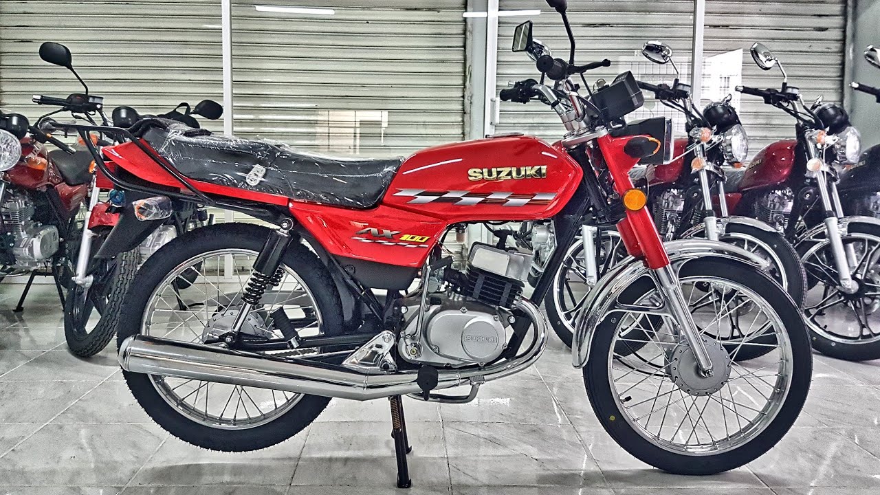 SUZUKI AX 100 2T (2 stroke) | Ficha Técnica & Precio | Specs & Price | Medina Motors