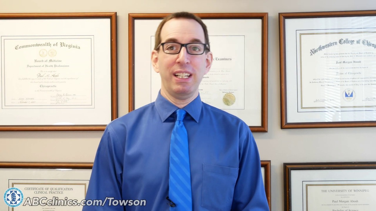 Towson Integrative Health - Dr. Paul Abosh Joins ABC Clinics