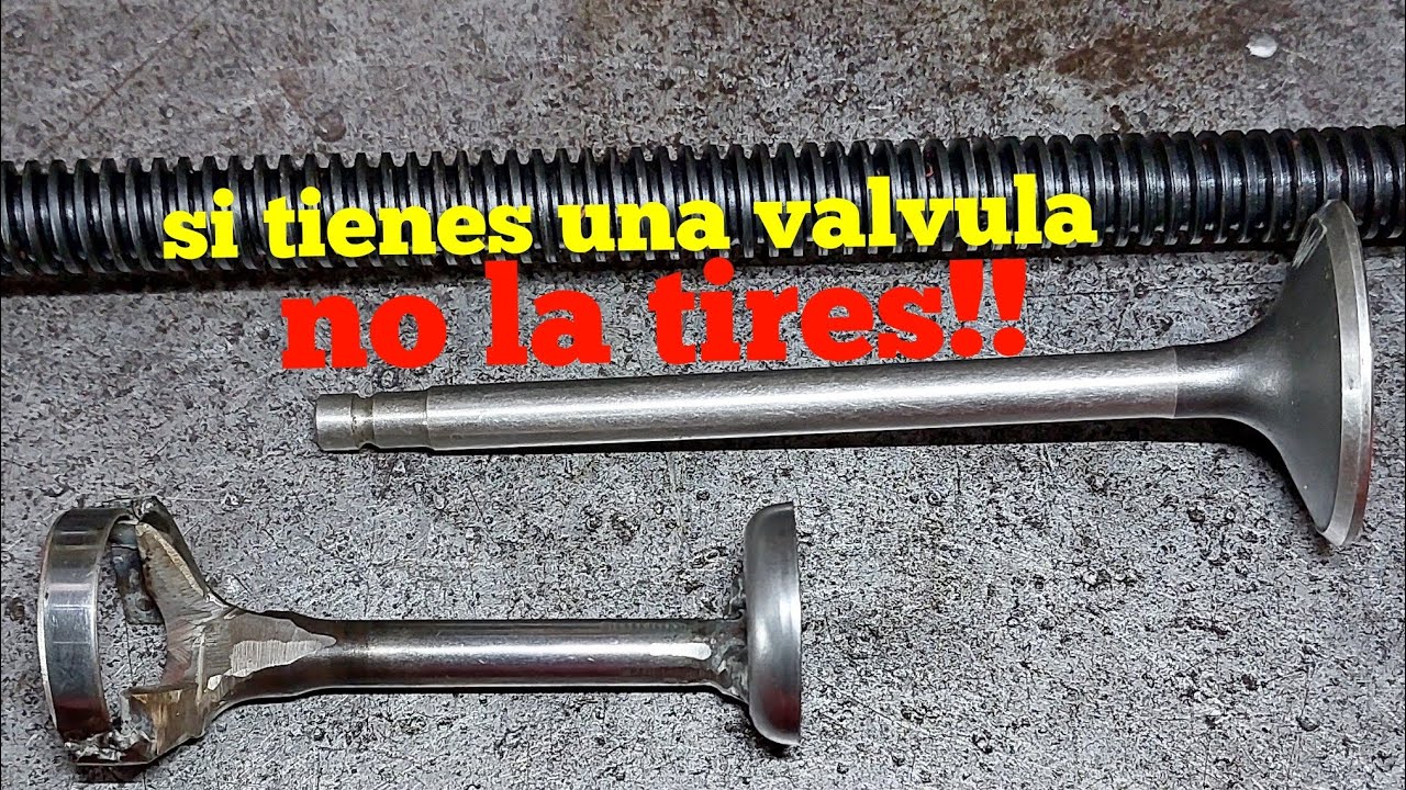 UNA VIEJA VÁLVULA CONVERTIDA EN HERRAMIENTA