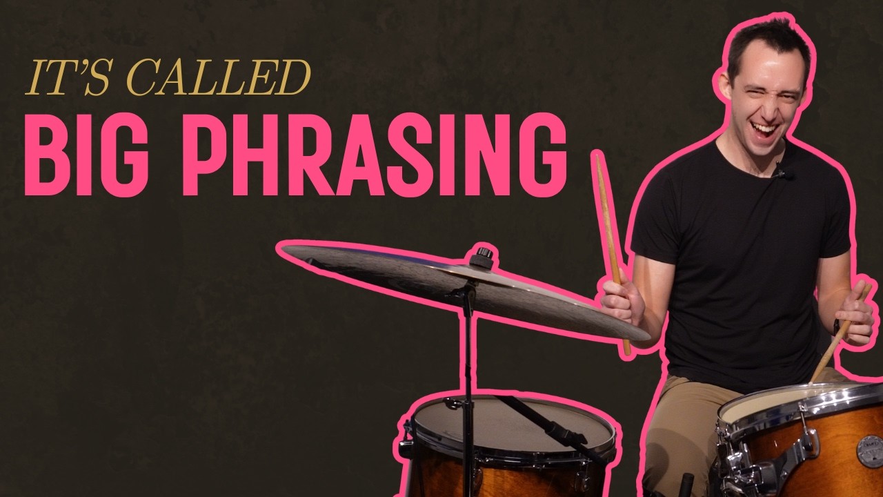 How Pro Jazz Drummers Create Epic Solos With Big Phrasing