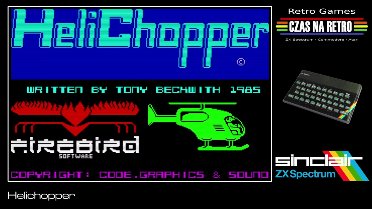 Helichopper (1985) - ZX Spectrum