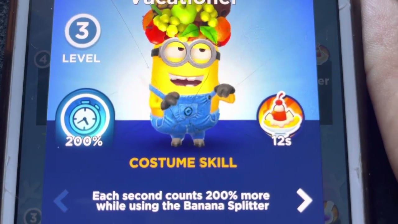 Minion Rush Vacationer