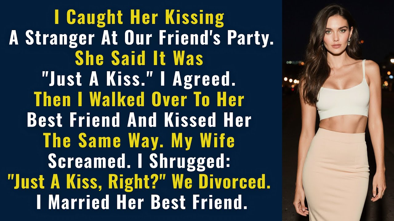 I Caught Her Kissing A Stranger At Our Friend's Party. She Said It Was "Just A Kiss." I Agreed...