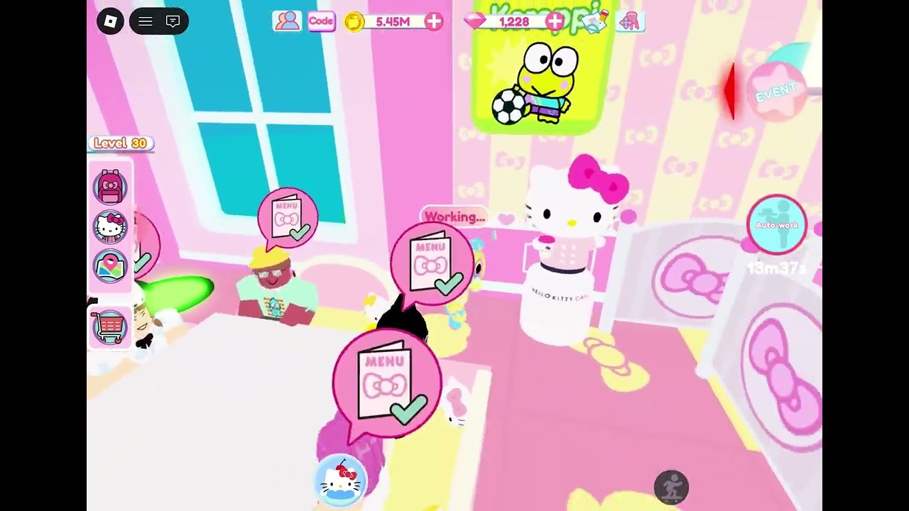My hello kitty cafe roblox episode one