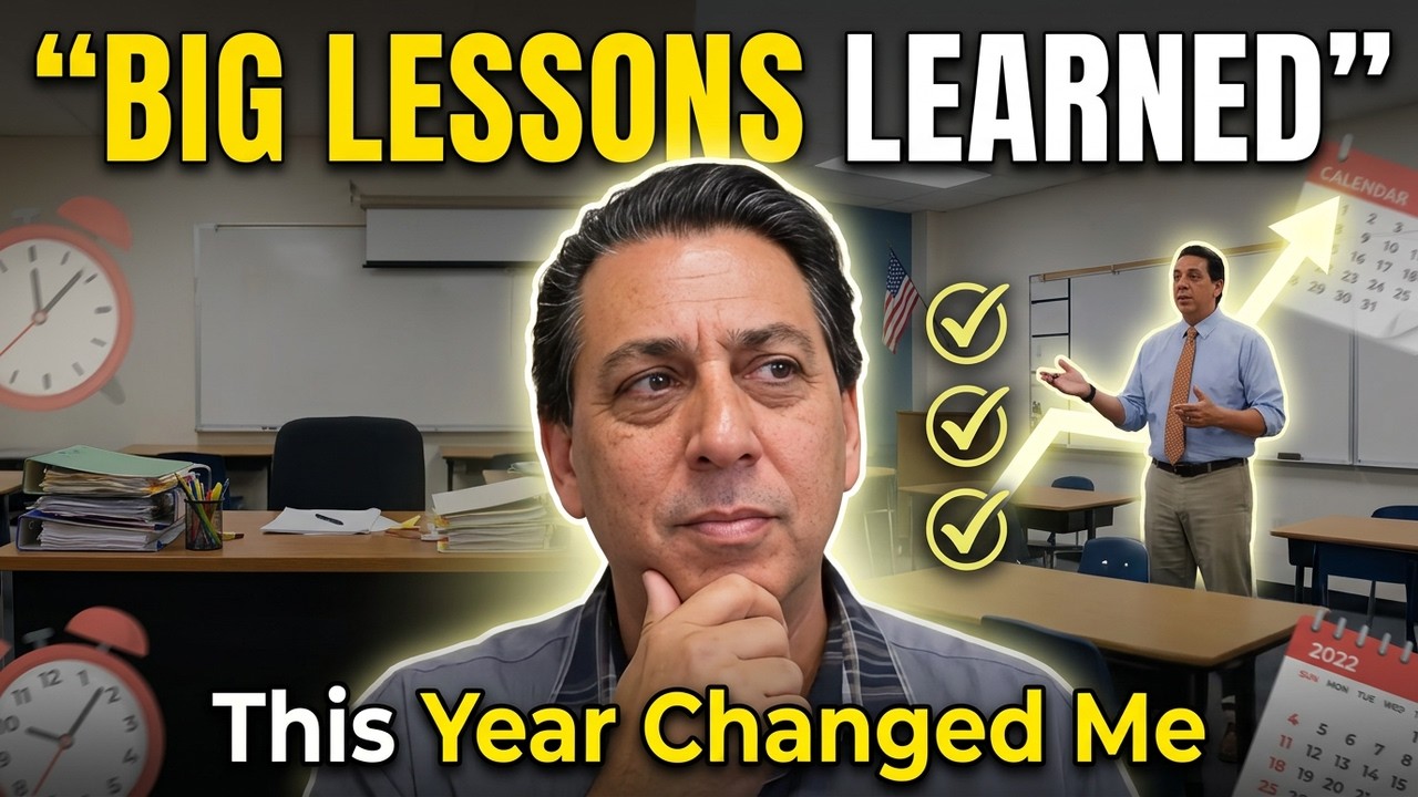 What Did I Learn This Year AS A TEACHER?