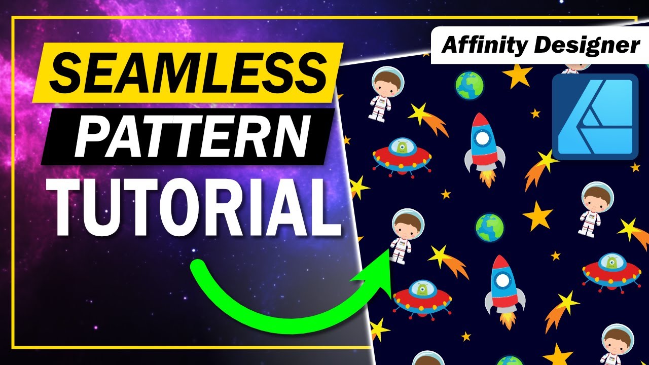 Как создавать бесшовные узоры в Affinity Designer