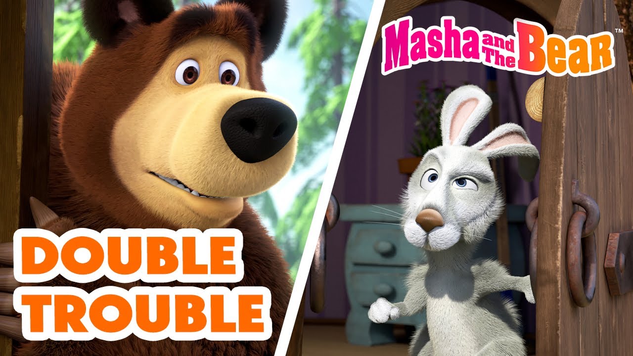 Masha and the Bear 2025 🤬🐰 Double Trouble ☎️🦔 Best episodes cartoon collection 🎬