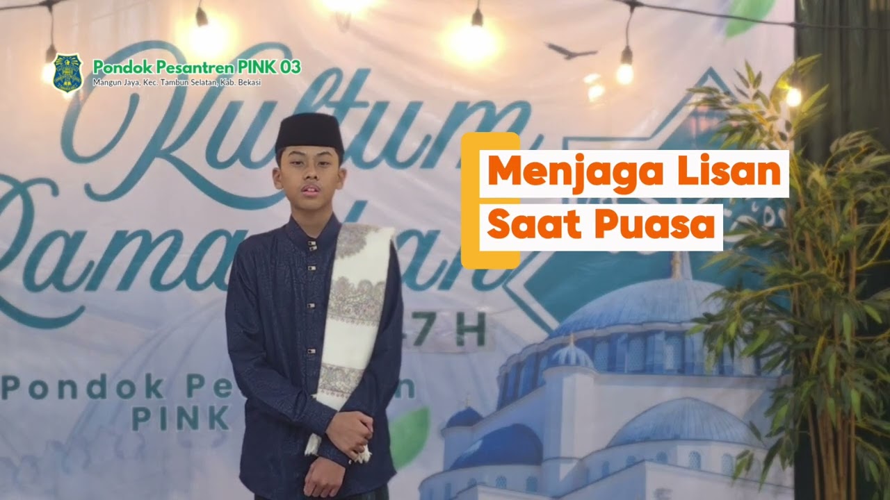 KULTUM RAMADHAN 1447 H | MENJAGA LISAN SAAT PUASA_FARHAN AHMAD