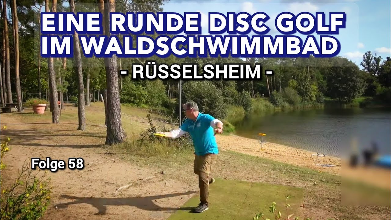 #58  - Eine Runde Disc Golf im Waldschwimmbad Rüsselsheim #discgolf #growthesport #rüsselsheim