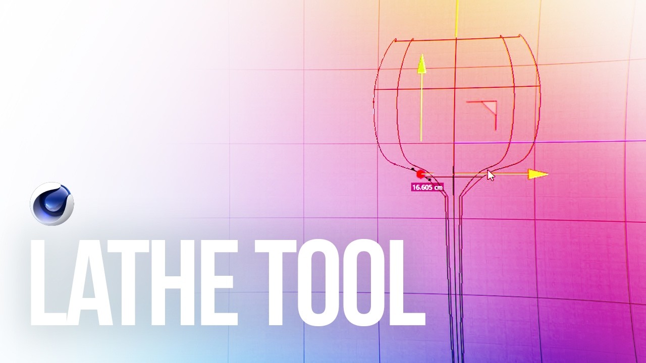 Cinema 4D - Using the Lathe Tool | VFXHUT
