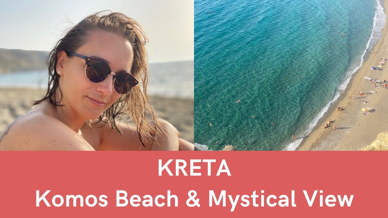 Kretas sch&ouml;nster Strand: Komos Beach | Restaurant Mystical View #vlog010