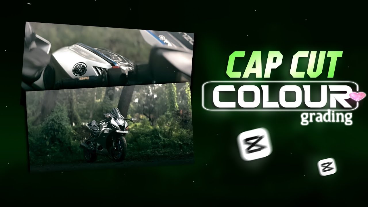 Cap cut colour grading trending bike reels colour grading editing 